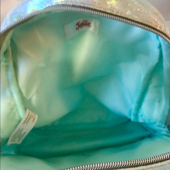 NWOT Justice Mermaid Glitter Mini Backpack - Picture 8 of 11